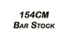 154CM Descaled Bar Stock HRA .165" X 4" X 12"