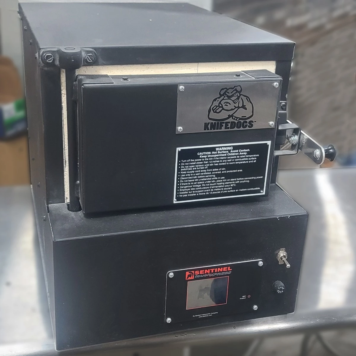 READY-SHIP KnifeDogs™ Heat Treating Oven With Sentinal TouchXpress - OPEN BOX - Image 4