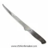 Fillet Knife Blade Blank Classic Design - 9Cr18MoV Stainless Steel - 12 1/2" OAL