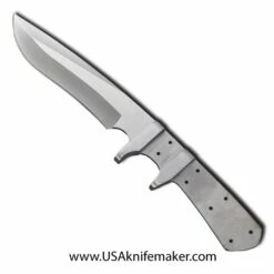 Hunting Knife Blade Blank 001 - 9Cr18MoV Stainless Steel - 10 3/8" OAL
