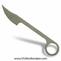 Bird & Trout Clip Point Knife Blade Blank CPM154, 6.5"OAL, 2.25"Blade Length X 3/4"Blade Width, .110" Thick