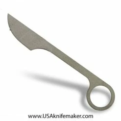 Bird & Trout Straight Point Knife Blade Blank CPM154, 6.25"OAL, 1.75"Blade Length X 3/4"Blade Width, .110" Thick