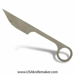 Bird & Trout Straight Point Knife Blade Blank CPM154, 6.75"OAL, 2.75"Blade Length X 3/4"Blade Width, .110" Thick