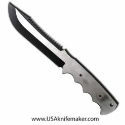 Hunting Knife Blade Blank 009 - 9Cr18MoV Stainless Steel - 12" OAL