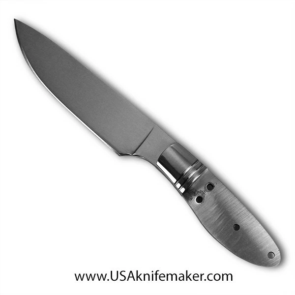 Hunting Knife Blade Blank 018 - 9Cr18MoV Stainless Steel - 7" OAL