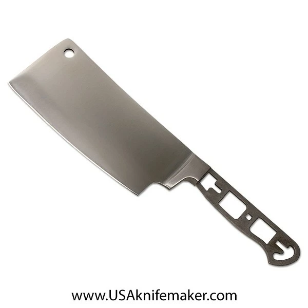 Kitchen Knife Blade Blank - S078 7" Cleaver Knife