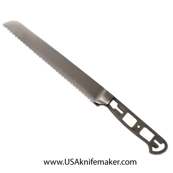 Kitchen Knife Blade Blank - S078 8" Bread Knife