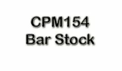 CPM154 Bar Stock Descaled HRA .172" - See Length Note