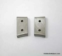 Bolster - Stainless Steel - 1.22" Long End, 1.10" Short End, .6" Width, .205" Thick (per Piece)