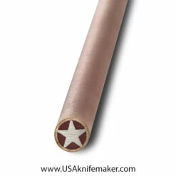 Mosaic - USA KMS Copper Mosaic Pin For Knife Handle #218-3 - 3/16" Diameter