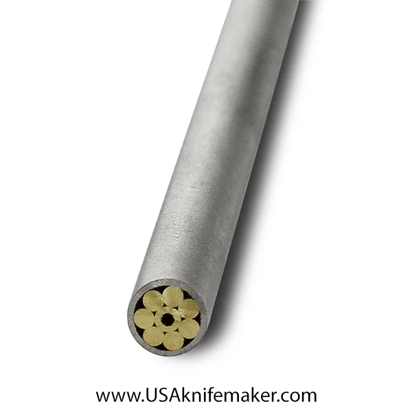 Mosaic - USA KMS Stainless Steel Mosaic Pin For Knife Handle #311- 3/16" Diameter