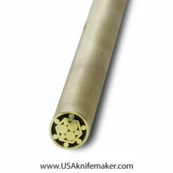Mosaic - USA KMS Brass Mosaic Pin For Knife Handle #115- 1/4" Diameter