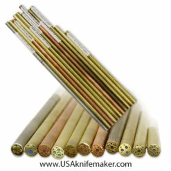 Mosaic - USA KMS Brass Mosaic Pin End Cut Pack- 5/16" Diameter