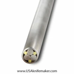 Mosaic - USA KMS Stainless Steel Mosaic Pin For Knife Handle #302-3-1/4" Diameter