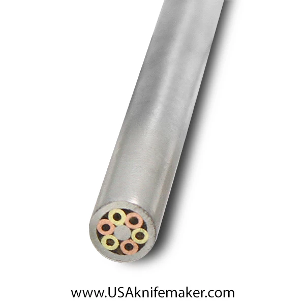 Mosaic - USA KMS Stainless Steel Mosaic Pin For Knife Handle #321- 1/4" Diameter