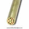 Mosaic - USA KMS Brass Mosaic Pin For Knife Handle #175- 3/8" Diameter