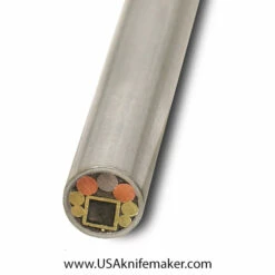 Mosaic - USA KMS Stainless Steel Mosaic Pin For Knife Handle #381 -3/8" Diameter