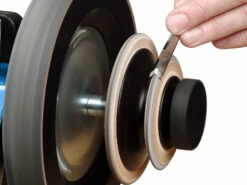 Tormek LA-120 Profiled Leather Honing Wheel