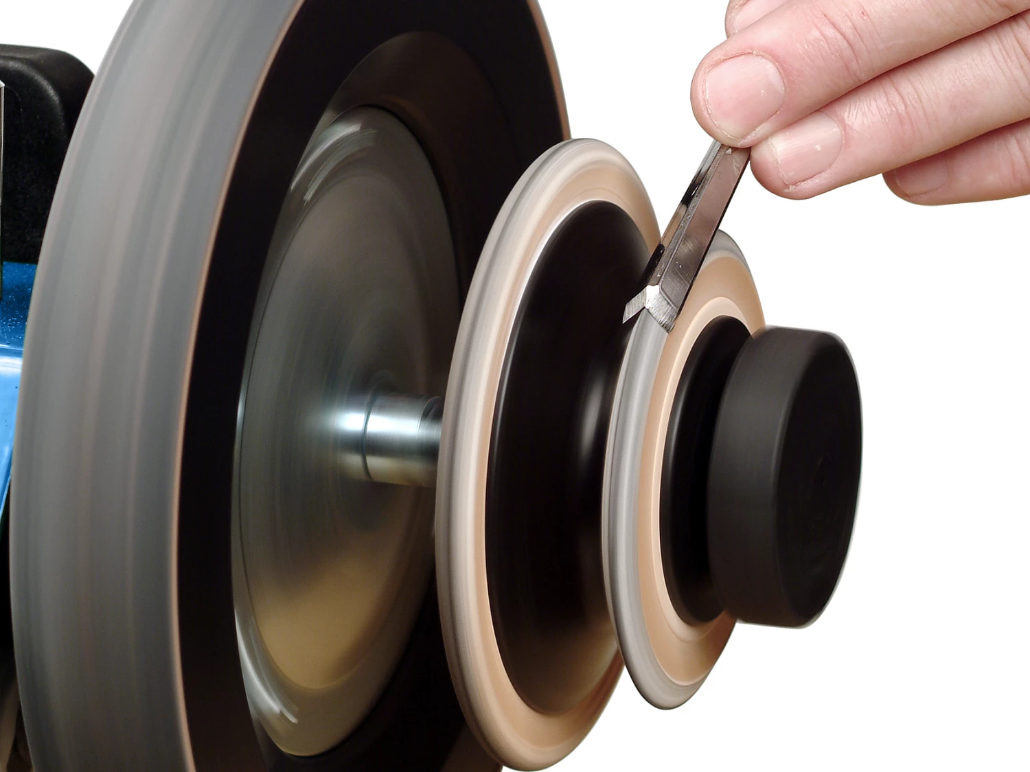 Tormek LA-120 Profiled Leather Honing Wheel