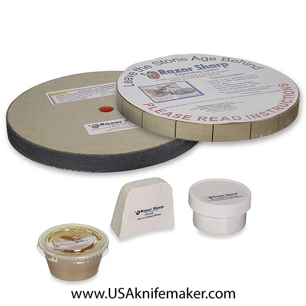 Cardboard 8" Wheel - Razor Sharp System 1/2" Or 5/8"arbor - Image 2