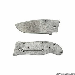 Folding Knife Drill Pattern & Template - Rotty Medium