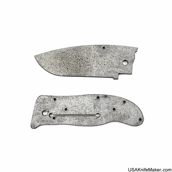 Folding Knife Drill Pattern & Template - Rotty Medium